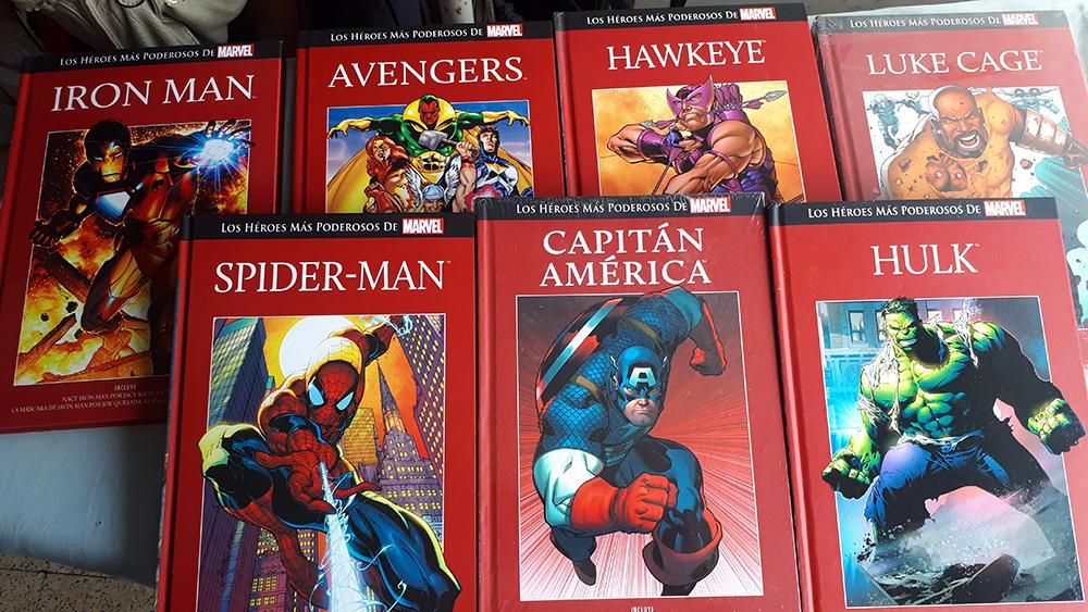 Los Héroes Más Poderosos De Marvel 7 Primeros Tomos