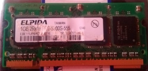 Memoria Ram Laptop Sodimm 1gb Ddr2 Pcmhz