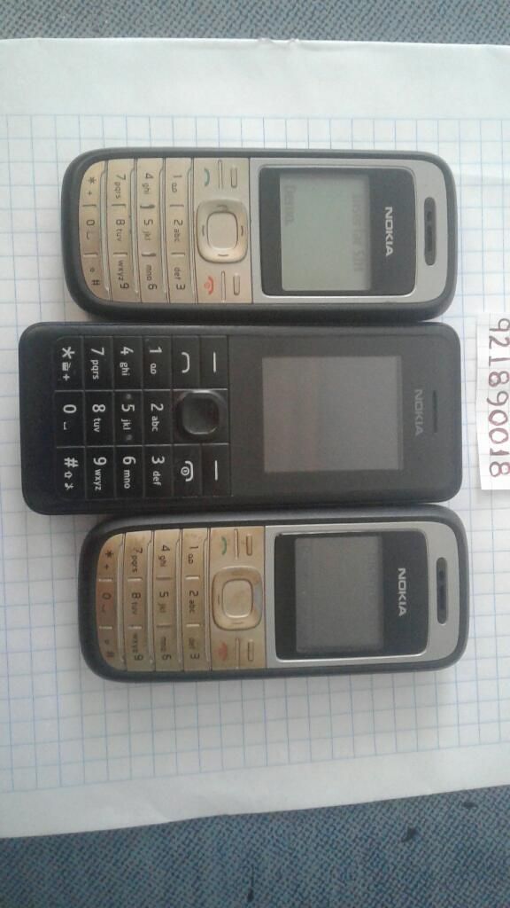 Nokia  Y 106. Todos Operativos