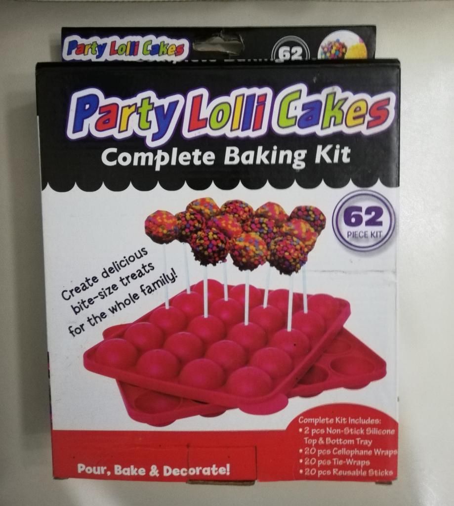 Molde Silicona Cake Pops (kit Completo)