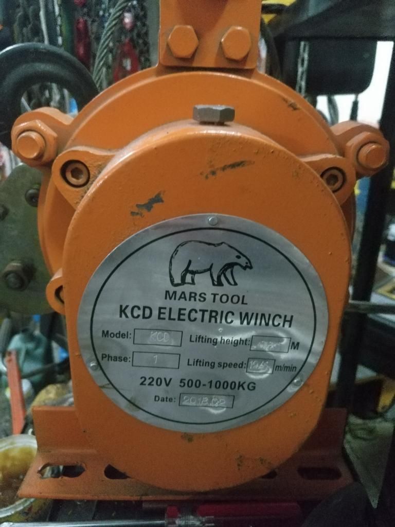 Winche Electrico de kg