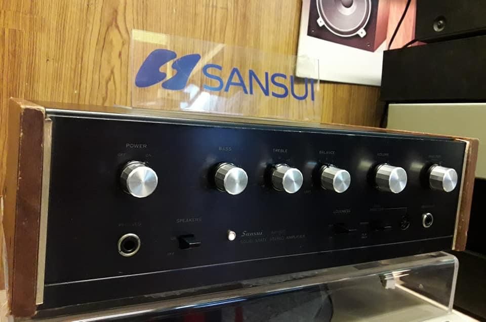 Amplificador SANSUI AU-101-technics sony pioneer