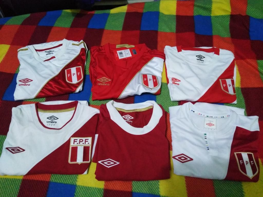 Camisetas Selección Perú Usadas Talla Xl