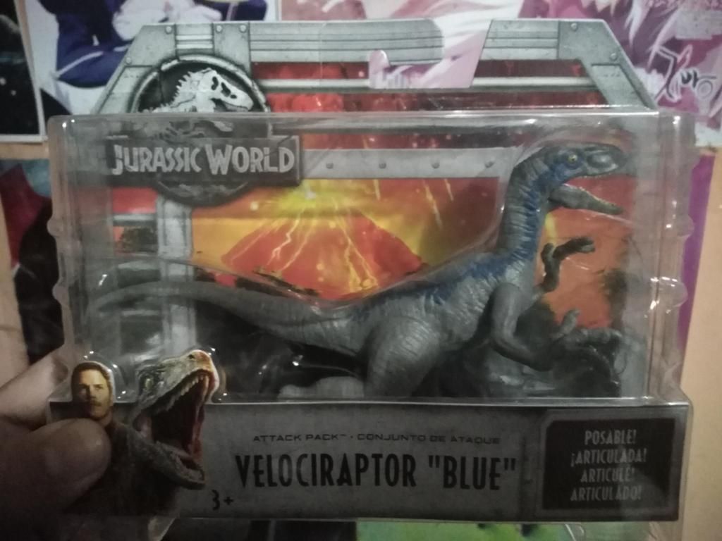 Jurassic world blue nuevo sellado