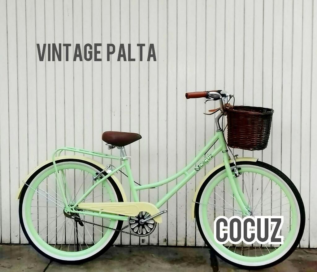 Nueva Bicicleta de Paseo Vintage 26 Orig