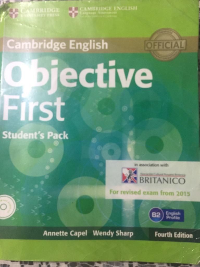 Objective First - Nivel Avanz Britanico
