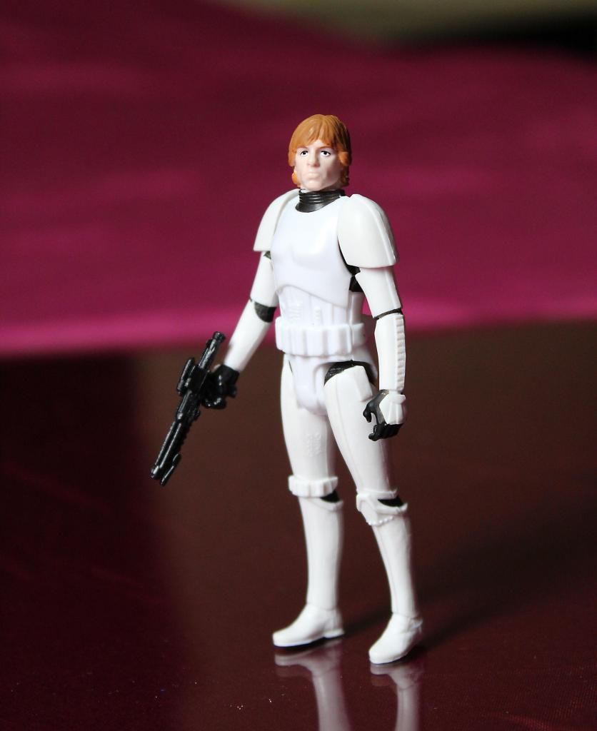 Star Wars Luke Skywalker Stormtrooper sin casco