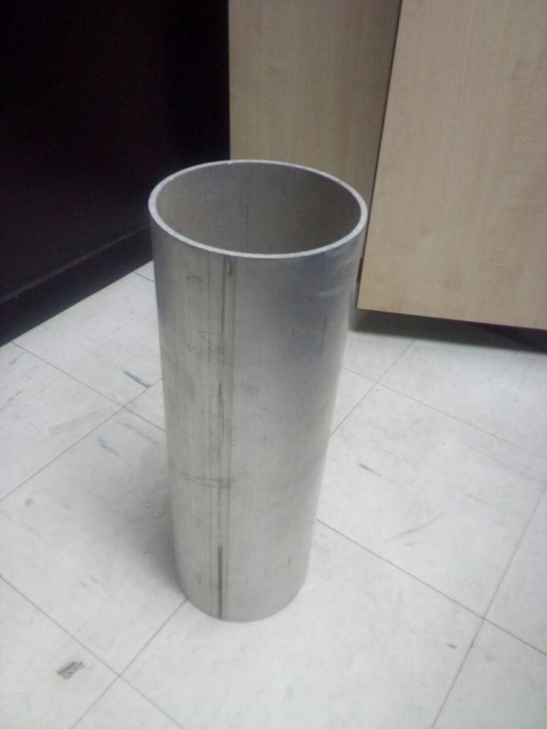 tubo de aluminio