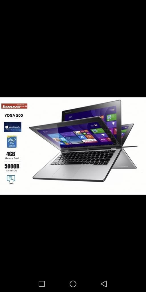 Lenovo Yoga 500 Core Igb 14pulg