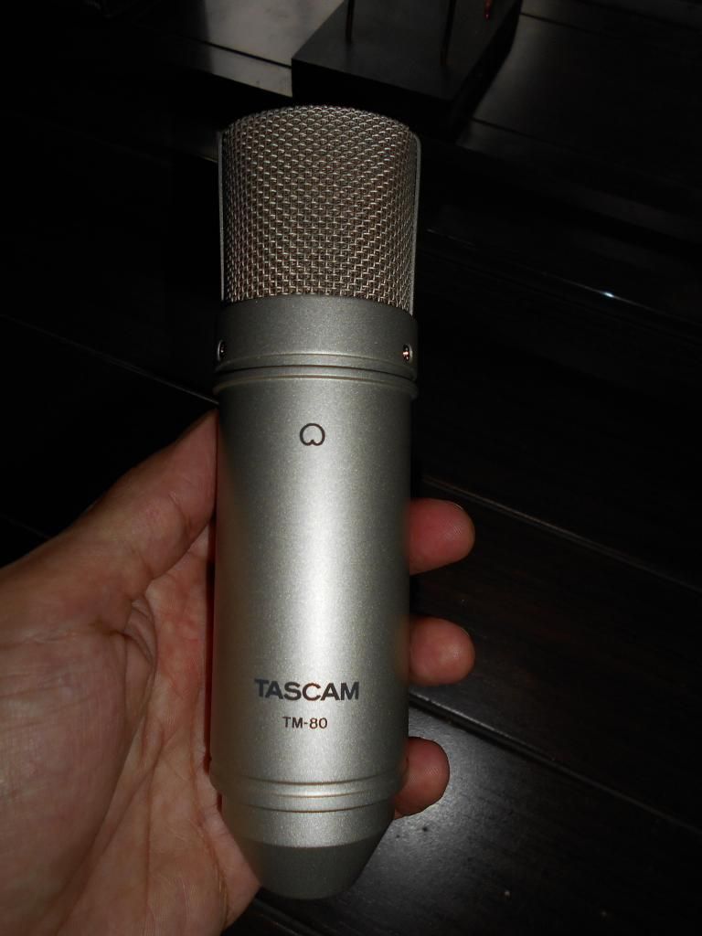 Micrófono condensador Tascam TM-80