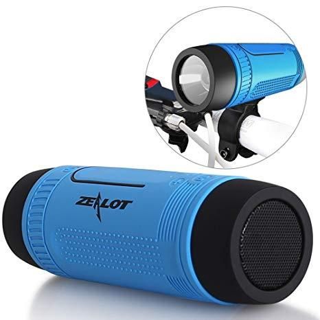 Parlante Bluetooth Zealot S1, Con Power Bank Y Linterna