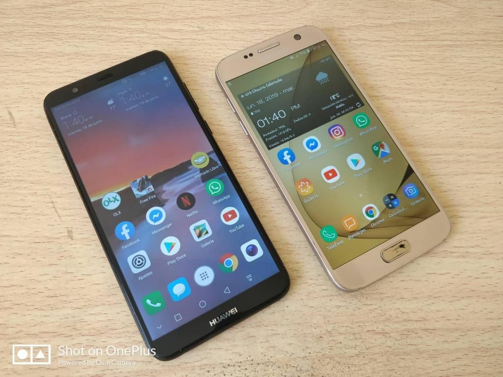 Huawei P Smart  - Samsung S7