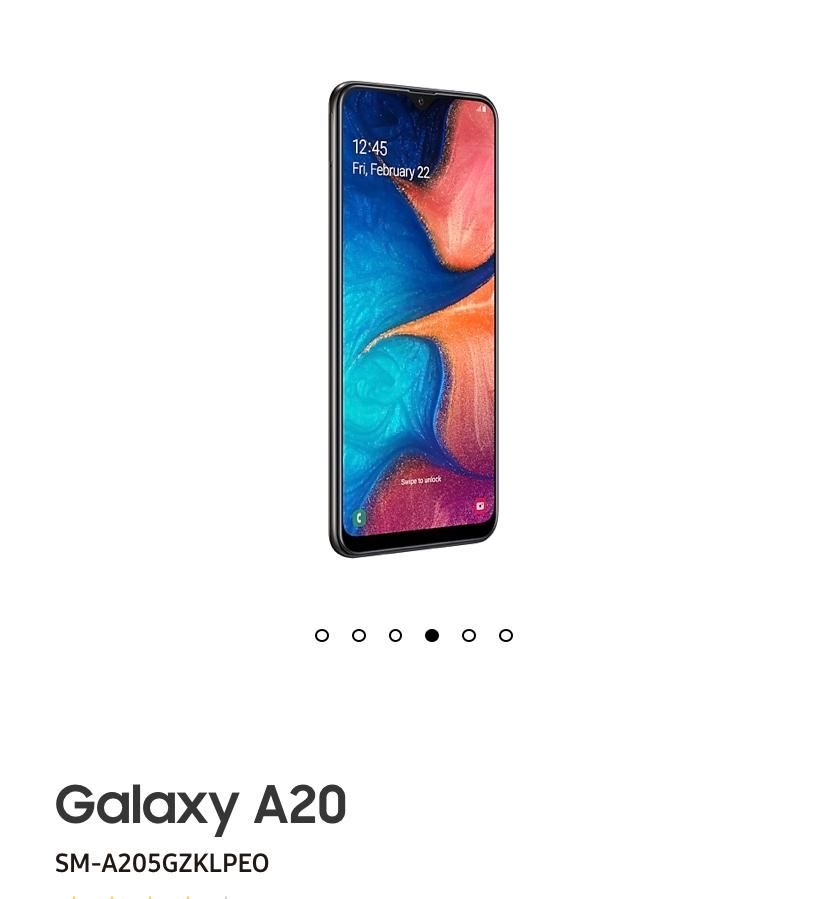 Samsung Galaxy A20