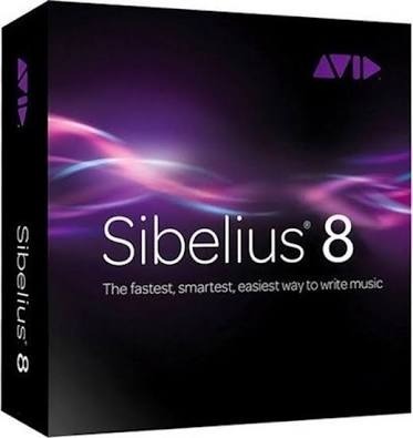 Sibelius 8 - 1dvd