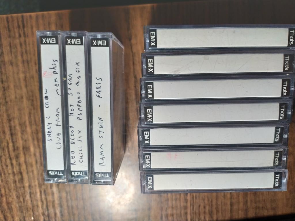 Cassette Tape Thats Emx Cromo Metal