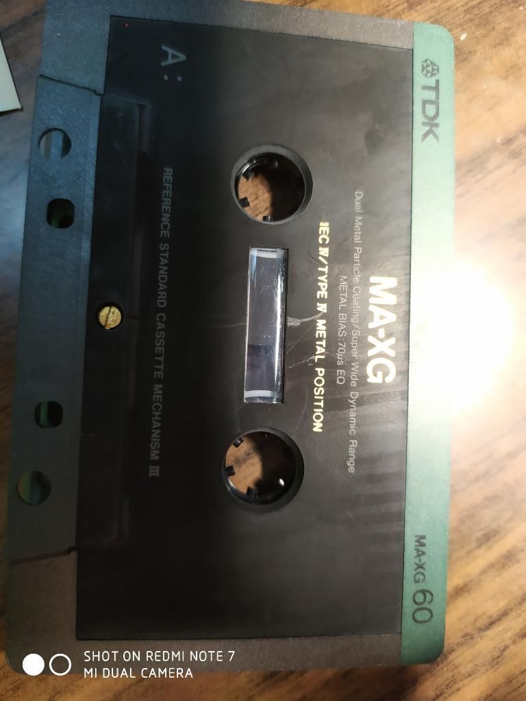 Cassette Tdk Maxg