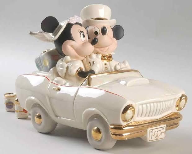 Mickey Y Minnie Lenox Decoracion