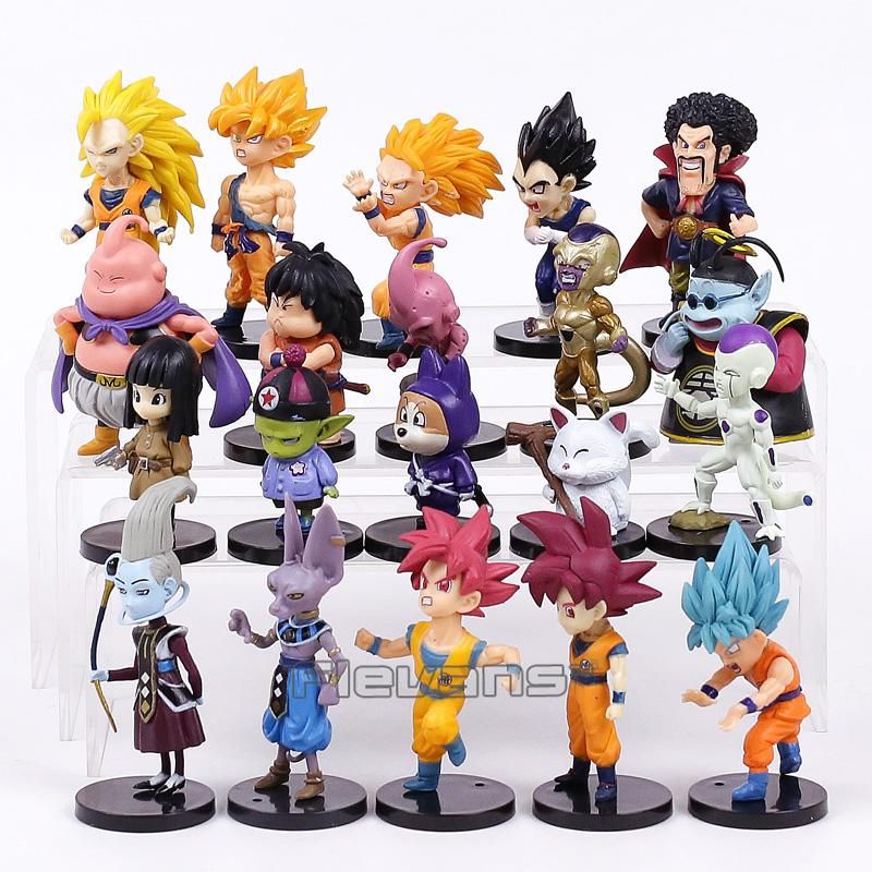 Mini Figuras Dragon Ball Z muñequitos pvc anime coleccion