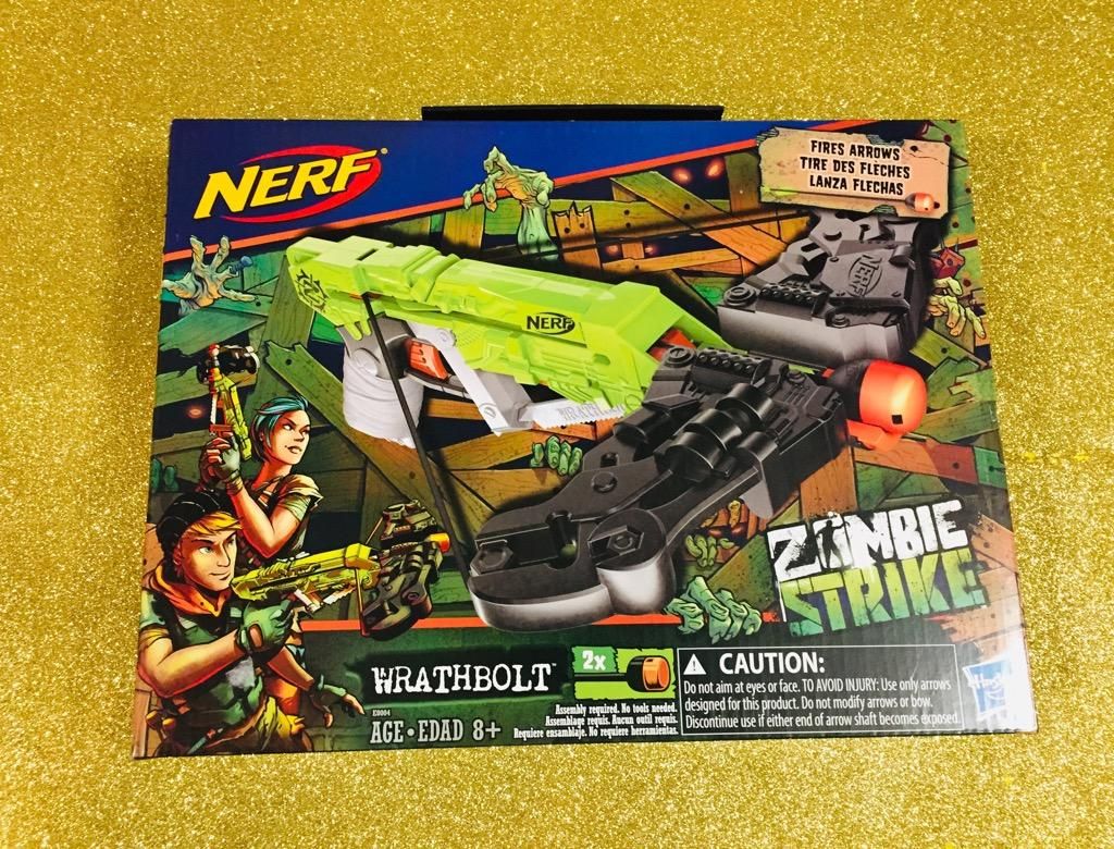 Nerf Zombie Strke Wrathbolt Original nuevos sellados