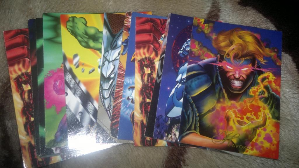 Pepsi cards De DC batman, marvel y Digimon cocacola