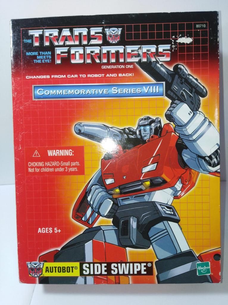 Transformers Commemorative Series VIII Side Swipe