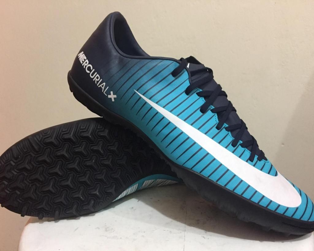 Zapatillas Nike Mercurial X Profesionales talla US 10 grass