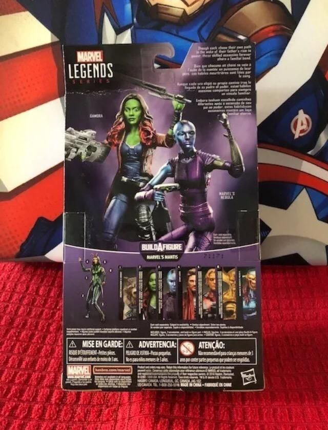 super heroes figura Leyendas de Marvel Gamora nuevo