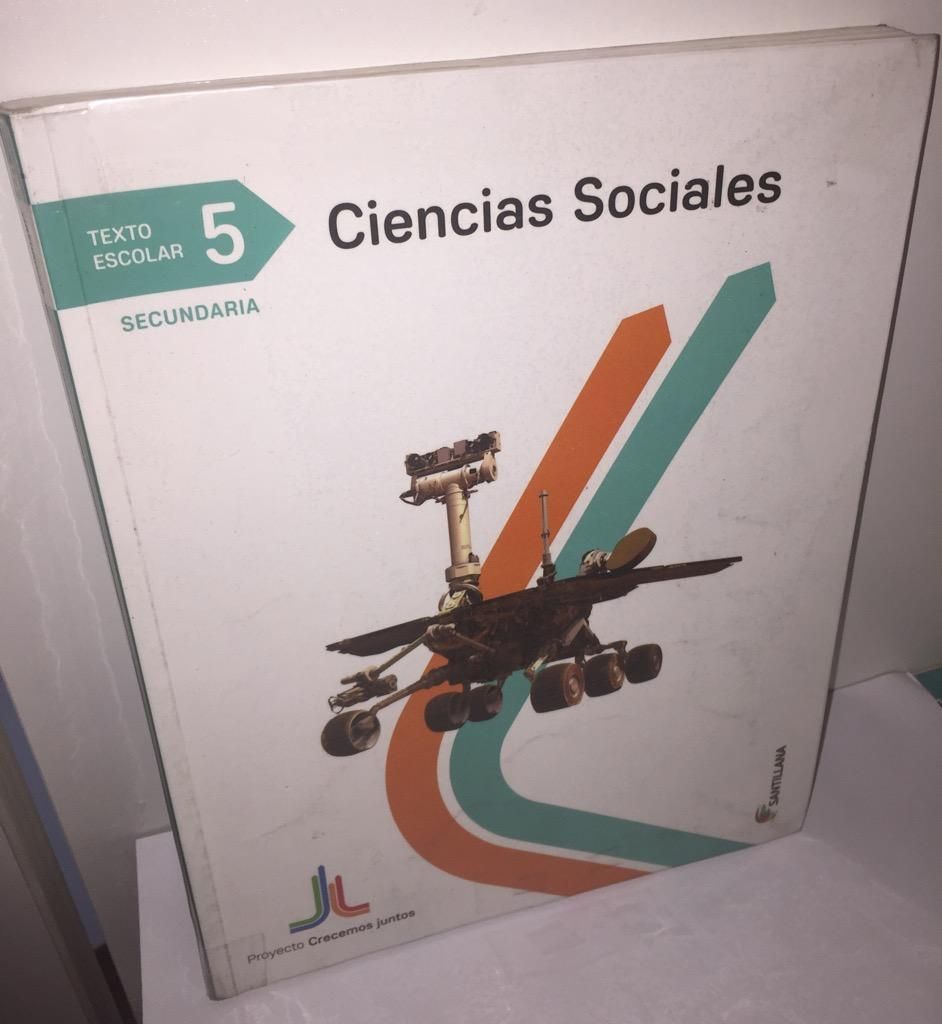 Libro de Ciencias Sociales 5 Santillana