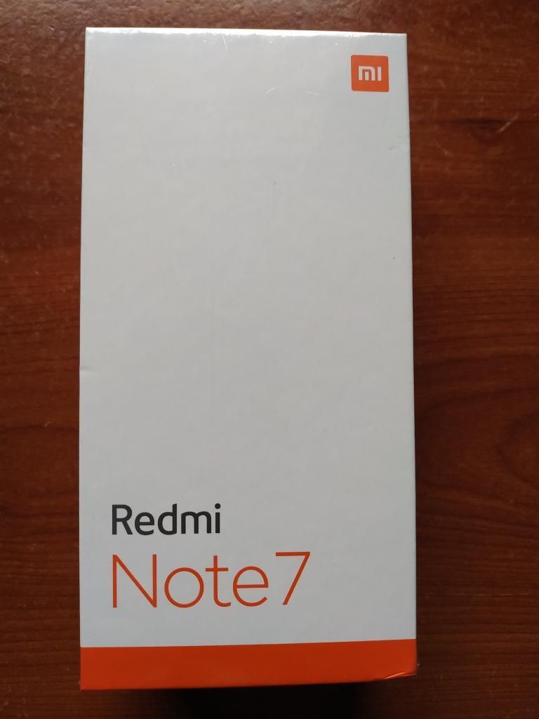 Xiaomi Redmi Note 7, Sellado en Caja