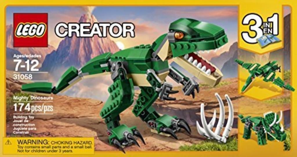Lego Mighty Dinosaurio Creator 3 en 1