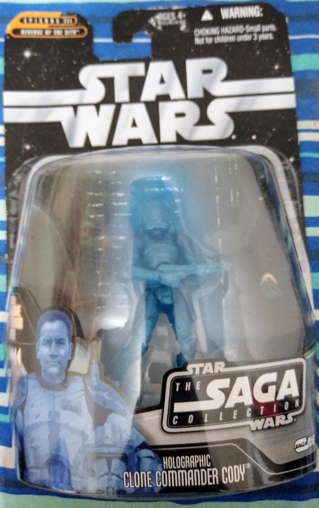 Star Wars Commander Cody Holograma Saga