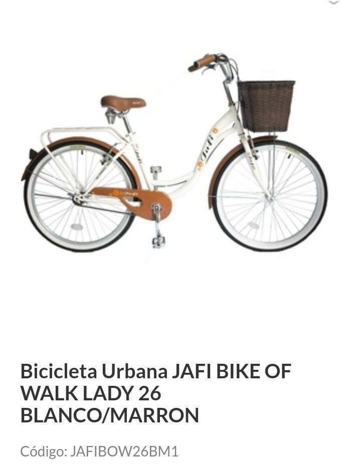 Bicicleta Urbana JAFI BIKE OF WALK LADY 26