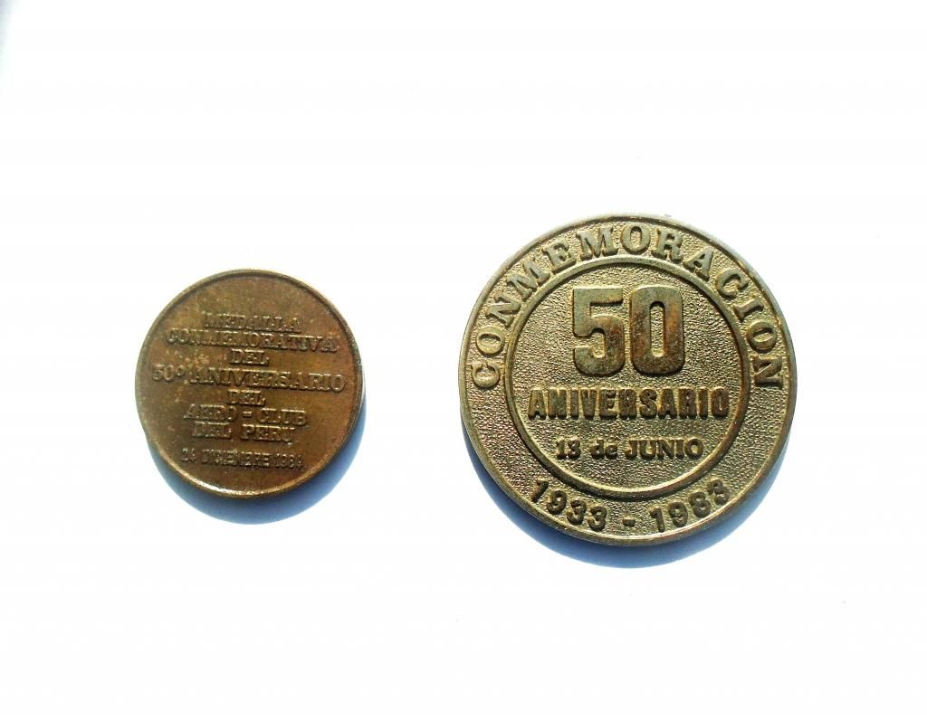 MEDALLA ANTIGUA FUERZA AEREA PERU