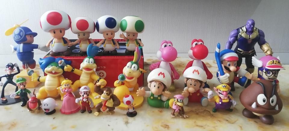 Muñecos de Mario Bross