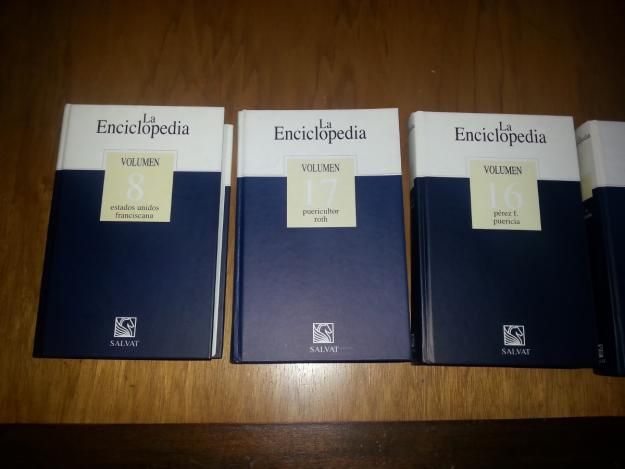 REMATE: Excelente Enciclopedia Salvat por 20 tomos