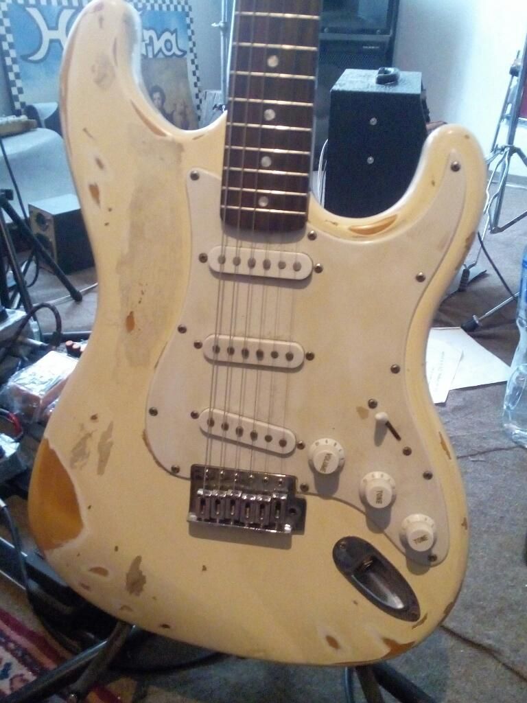 Remato Guitarra Fender Starcaster Vintag