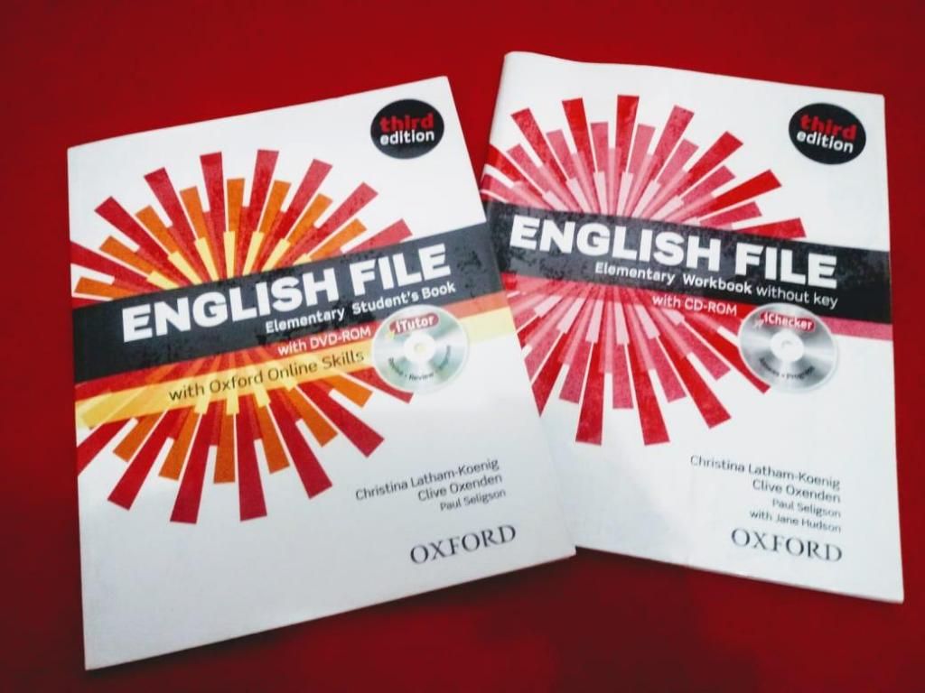 Remato libros y CD ''English File''