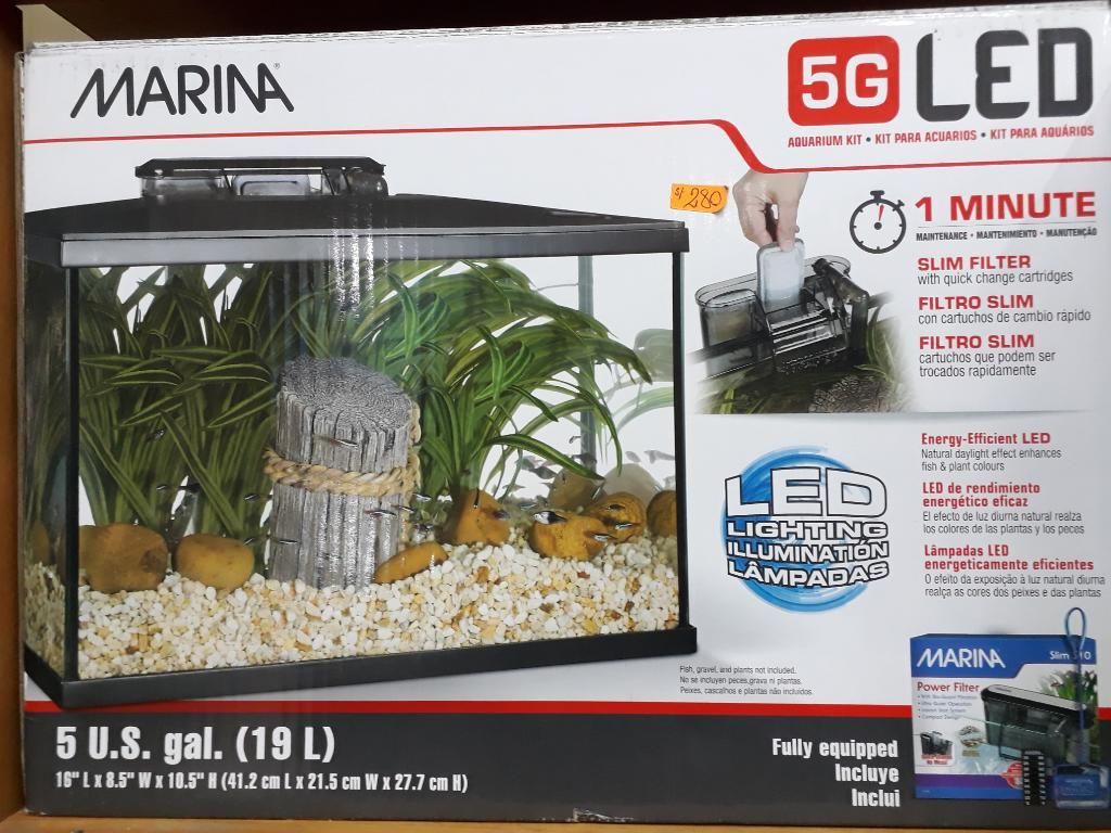 Acuario Marina Luz Led