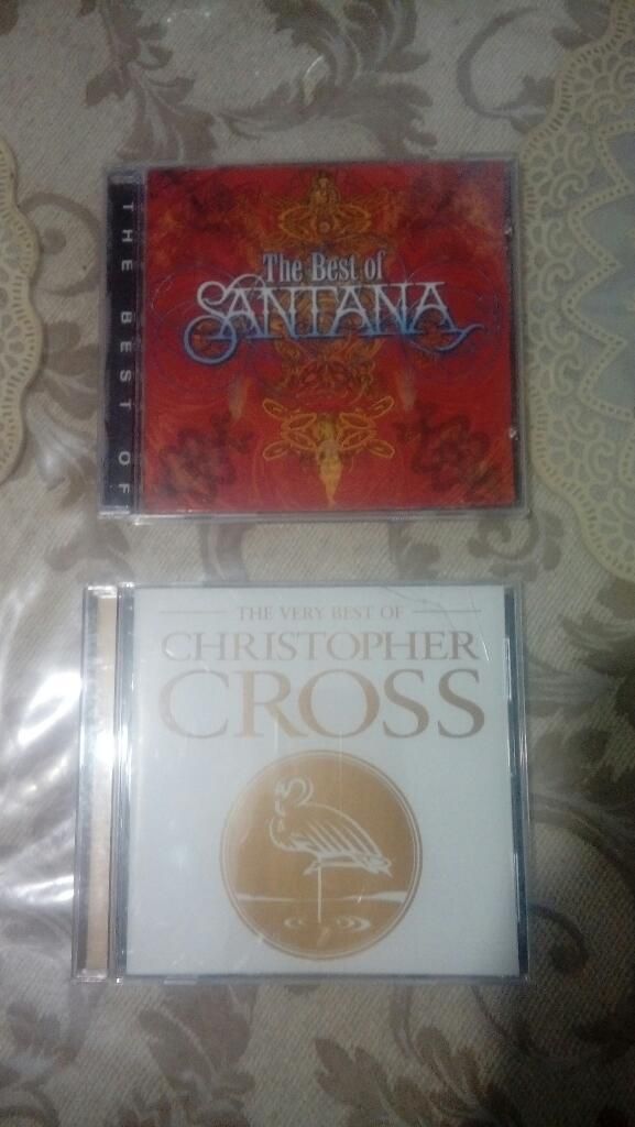 Cd Original Santana Y Chri.cross