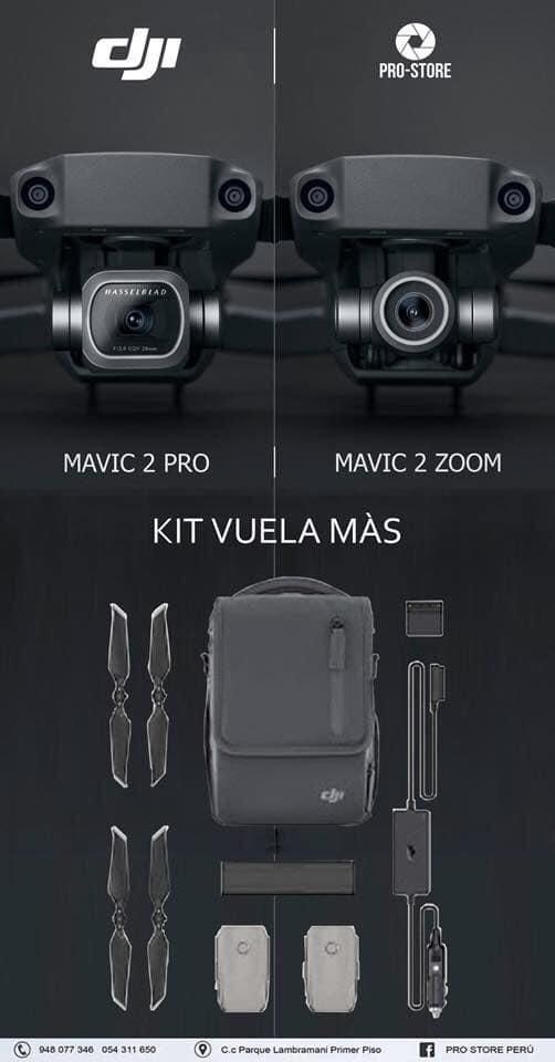 Dji Mavic 2 Pro Y Zoom Drone Nuevo