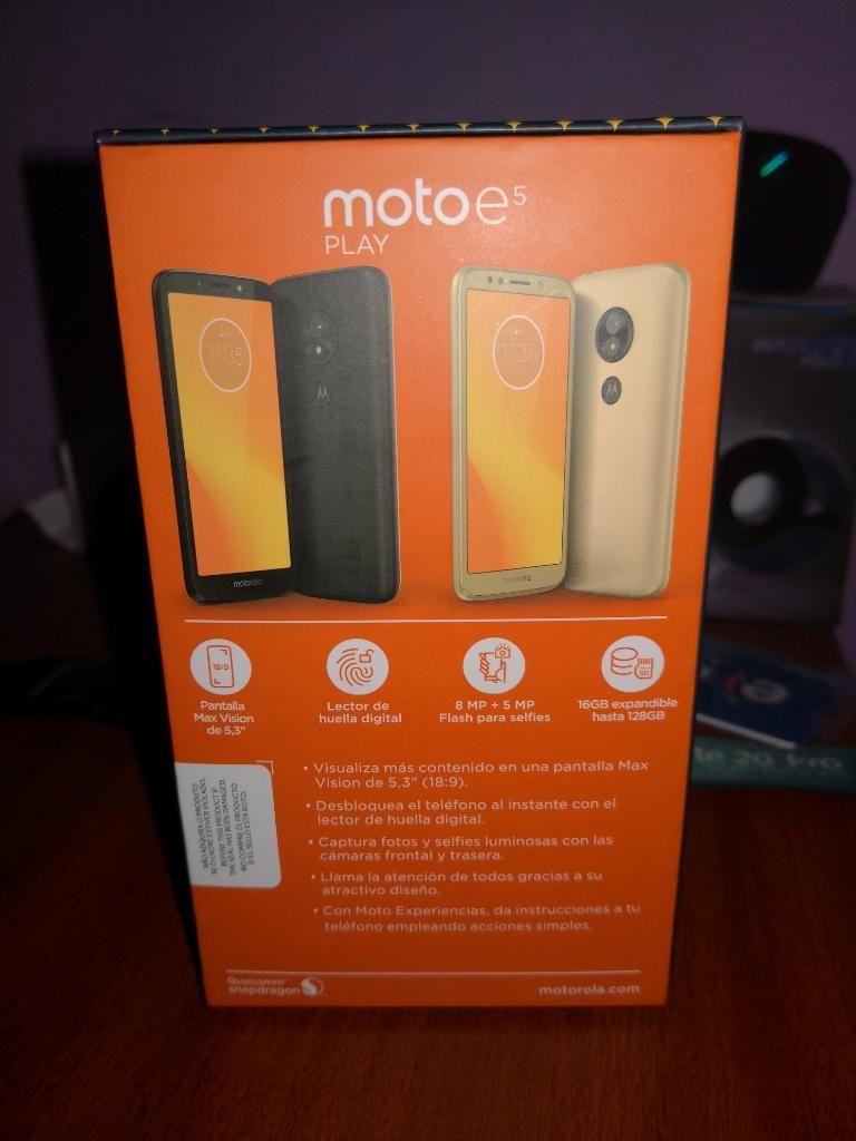 Motorola Moto E5 Play Sellado