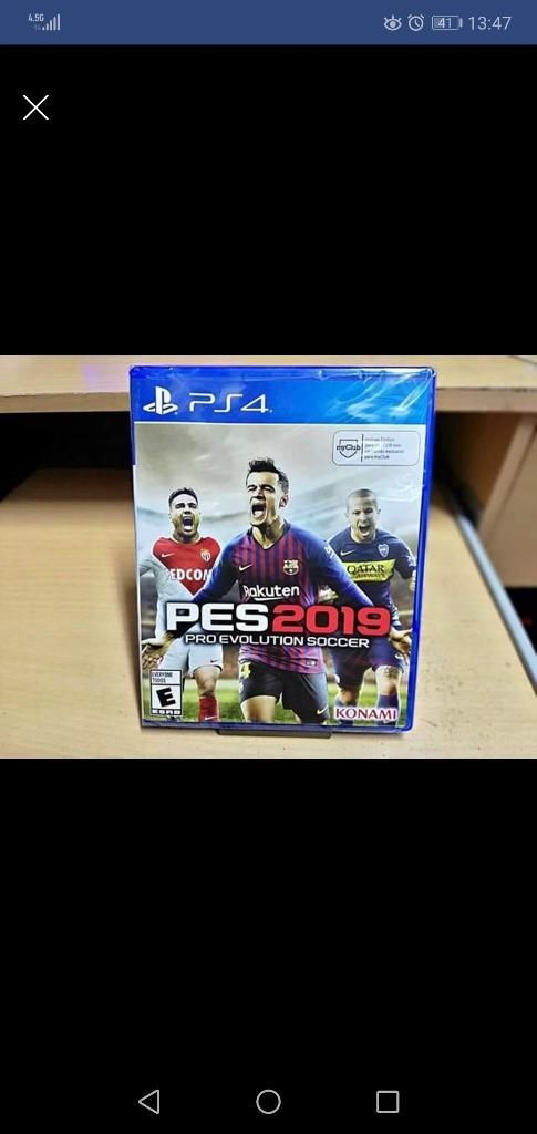 Pes  para Playstation 4