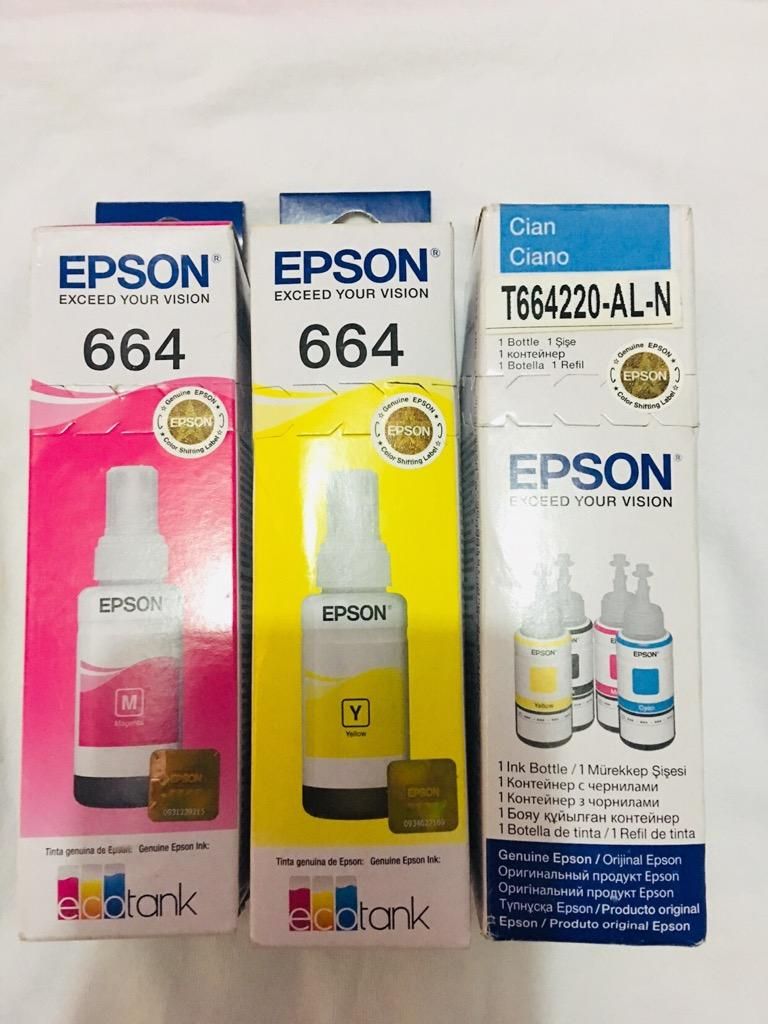 Tintas Originales Epson 664