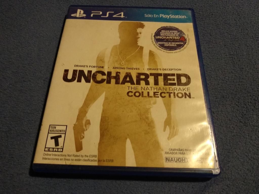Uncharted Collection para Ps4