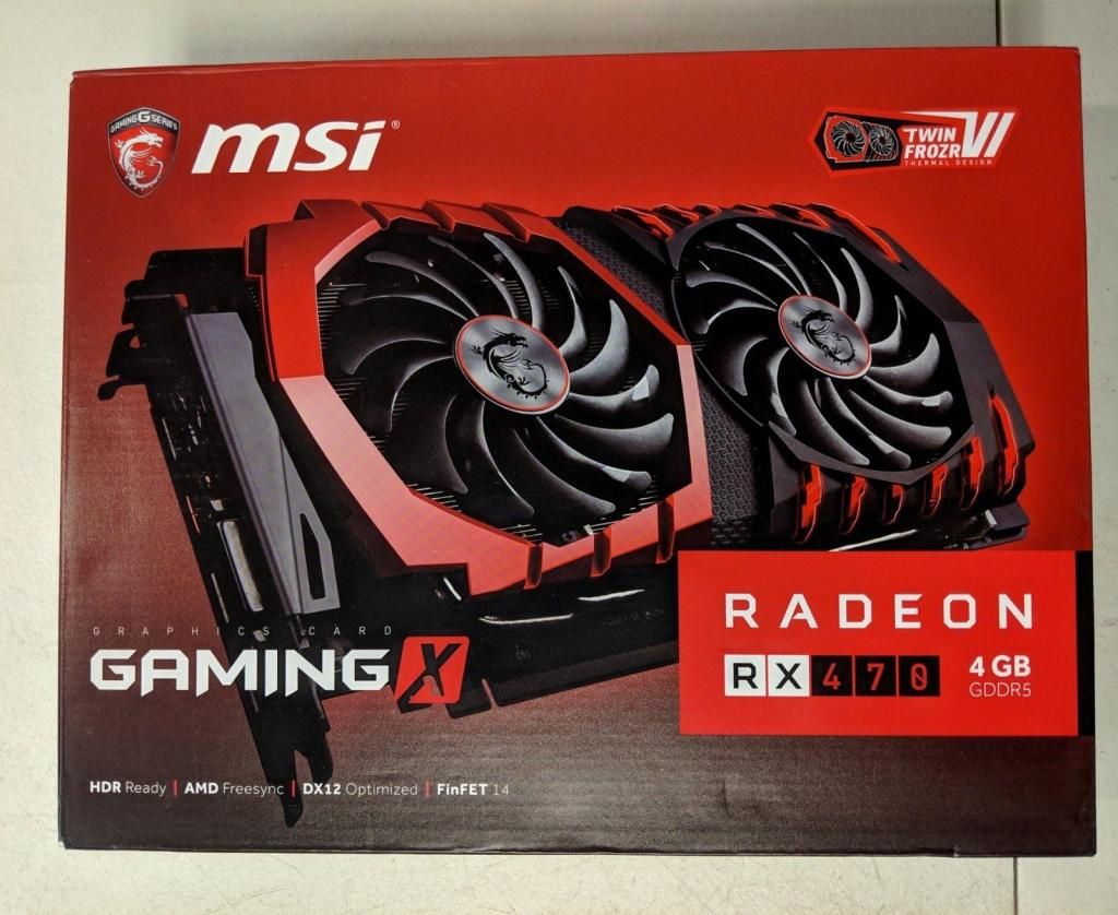 rx 470 msi gaming x 4gb