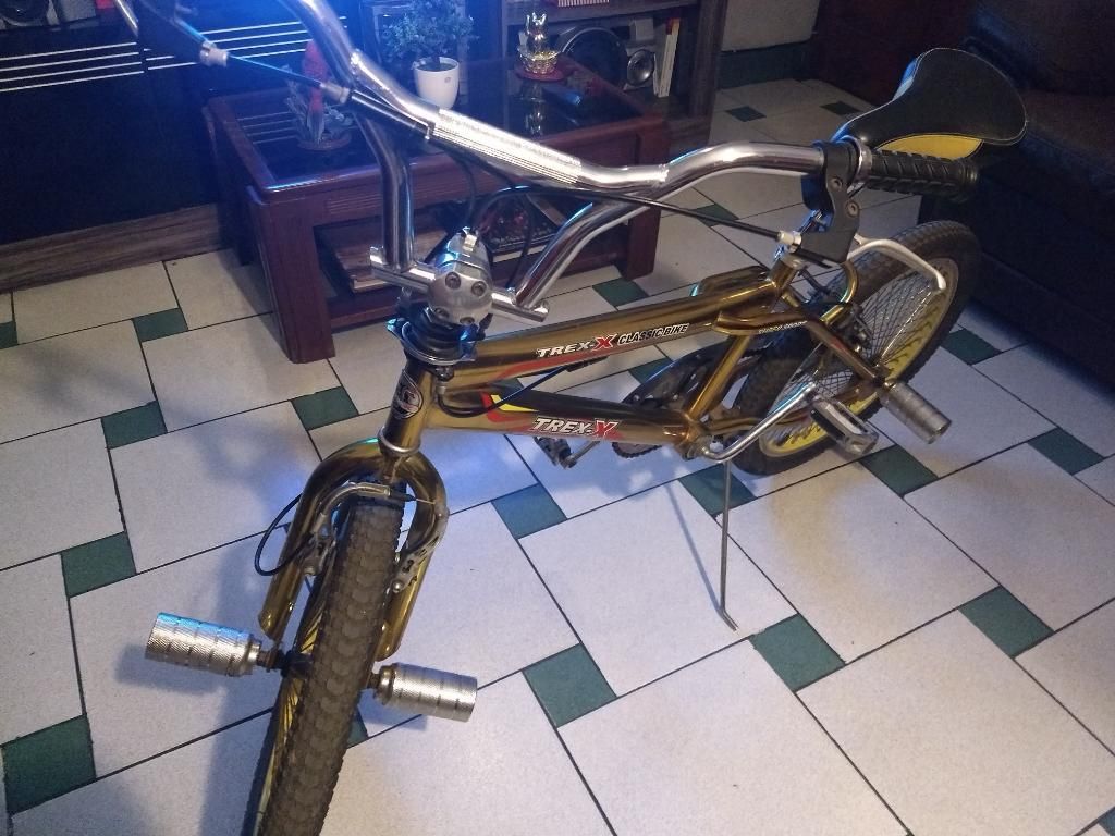 Bicicleta Dorada