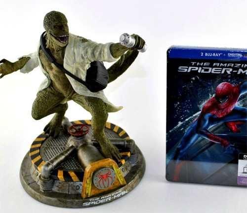 Bluray Amazing Spiderman Estatua Lagarto Marvel Limitada