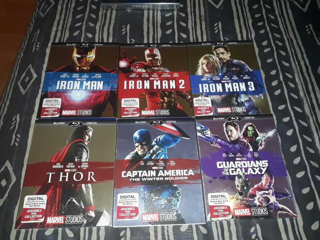 Bluray Marvel Peliculas Originales