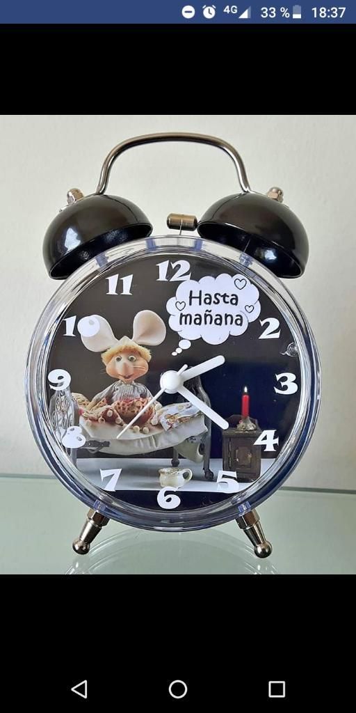 Reloj Despertador Topo Giggio