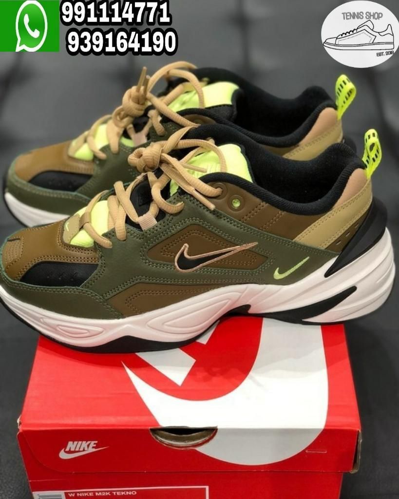 Nike M2k Tekno Olive
